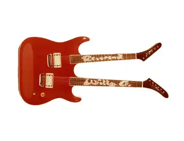 Erlewine Guitars Billy Gibbons Double Neck Custom