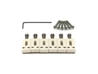 Graph Tech PQ-8000-00 TUSQ STRAT＆TELE STYLE SADDLES IMPORT SPACED-6 STRINGS