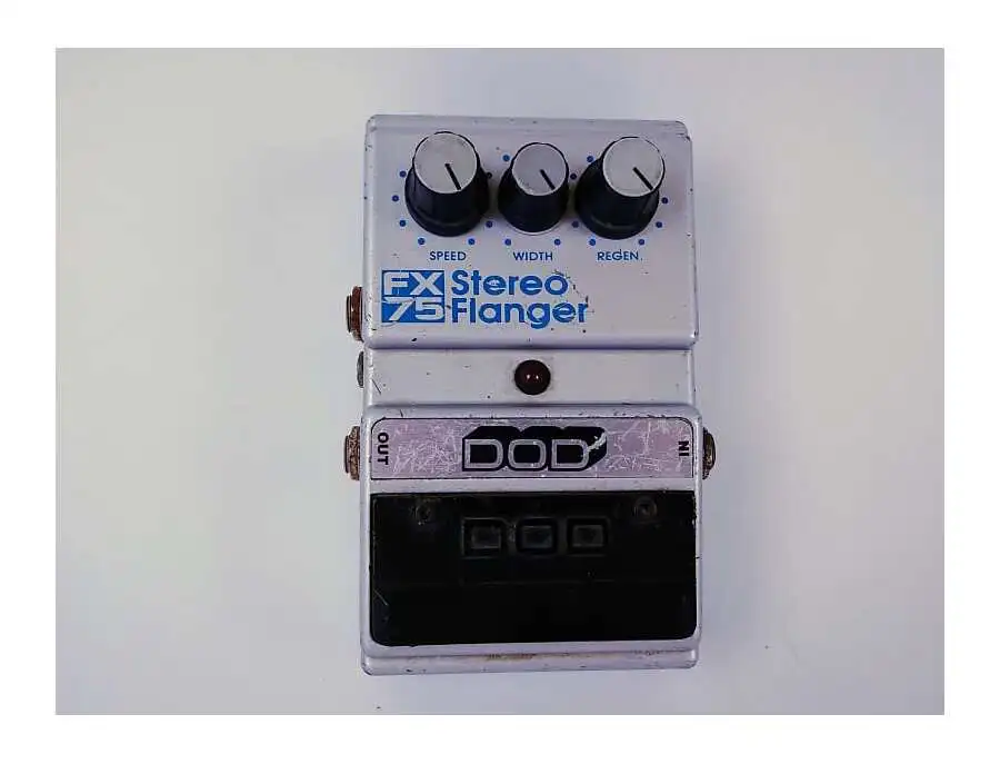 DOD FX75 Stereo Flanger - What To Know & Where To Buy | Equipboard DOD FX75 Stereo Flanger - What To Know & Where To Buy | Equipboard