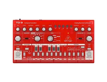 Behringer Td-3 Analog Bass Line Synthesizer Strawberry