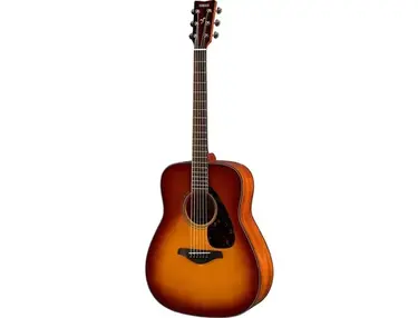 Yamaha FG800J Solid Spruce Top Dreadnought Acoustic Guitar Sand Burst