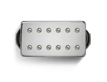 Bare Knuckle Rabea Massaad Silo Bridge Humbucker Guitar Pickup, Chrome Cover