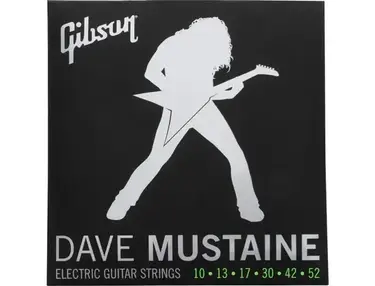 Gibson Accessories SEG-DM10 Dave Mustaine Electric Guitar String Set - Signature Gauge