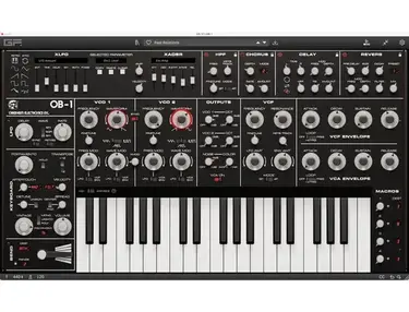 GForce Software GForce Oberheim OB-1 Virtual Analog Synthesizer Plug-in