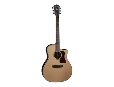 Washburn HG26SCE Heritage 20 Series Cutaway Grand Auditorium w/ Electronics Natural