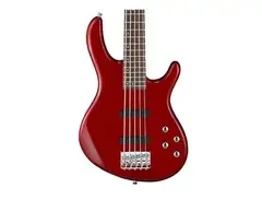 Cort Action Bass V Plus TR 5-String Trans Red main image