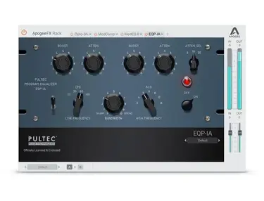 Apogee FX Rack Pultec EQP-1A Program EQ - Plug-in