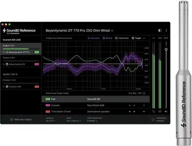 Sonarworks SoundID Reference Plug-in for Speakers & Headphones with Measurement Microphone