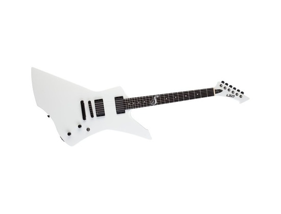 James Hetfield S Esp Ltd James Hetfield Snakebyte Electric Guitar Snow White Equipboard