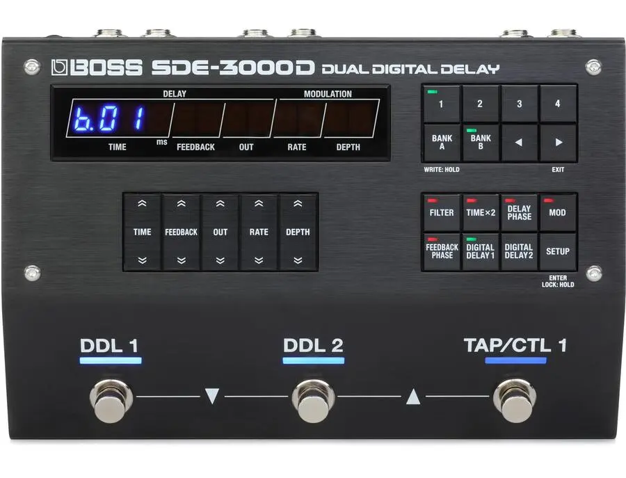 Boss SDE-3000D Dual Digital Delay Pedal - What To Know & Where To