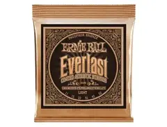 Ernie Ball Everlast Coated Phosphor Bronze Acoustic Guitar Strings Light (11-52) main image