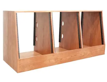 AudioRax Triple Bay Slant Studio Equipment Audio Rack