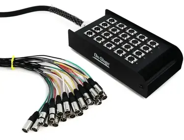 On-Stage SNK16450V2 16x4 XLR Stage Snake - 50 foot
