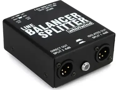 Whirlwind LBS 1x2 Live Balancer and Splitter