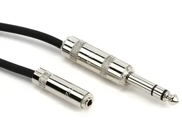 Pro Co BPBQMBF-10 Excellines 3.5mm TRS Female to 1/4-inch TRS Male Cable - 10 foot