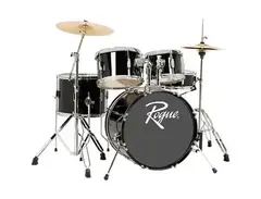 Rogue RGD0520 5-Piece Complete Drum Set Black main image