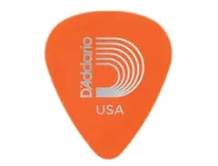 D'Addario 1DOR2-10 DuralinWide Shape Guitar Picks - Light (10) main image