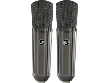 Warm Audio WA-87 R2 TS Large-diaphragm Condenser Microphone Stereo Pair - Limited-edition Titanium