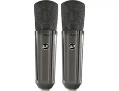 Warm Audio WA-87 R2 TS Large-diaphragm Condenser Microphone Stereo Pair - Limited-edition Titanium