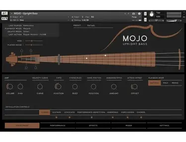 Vir2 MOJO Upright Bass Virtual Instrument Software