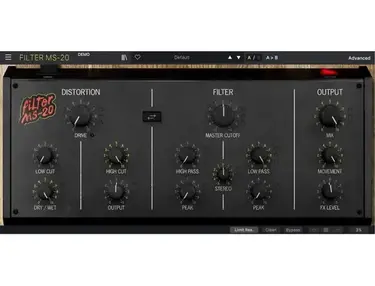 Arturia MS-20 Filter Analog Filter Emulation Plug-in