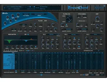 Rob Papen PowerChord Virtual Synthesizer and Groove Sequencer Plug-in