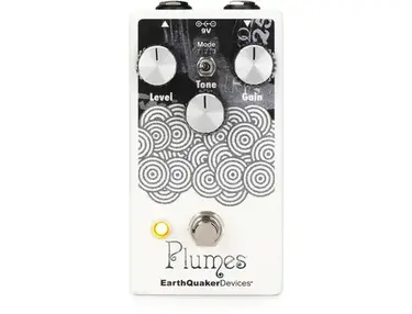 EarthQuaker Devices Plumes Small Signal Shredder Overdrive Pedal - Zine Edition, Sweetwater Exclusive