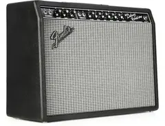 Fender '65 Deluxe Reverb 1 x 12-inch 22-watt Tube Combo Amp - Black Tolex/Silver Grille, Sweetwater Exclusive Mod Shop