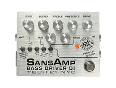 Tech 21 SansAmp Bass Driver DI 30th-anniversary Edition Pedal Tech 21 SansAmp Bass Driver DI 30th-anniversary Edition Pedal