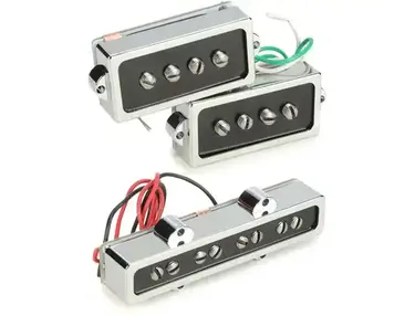 Fender Cobalt Chrome P/J Bass Pickup Set
