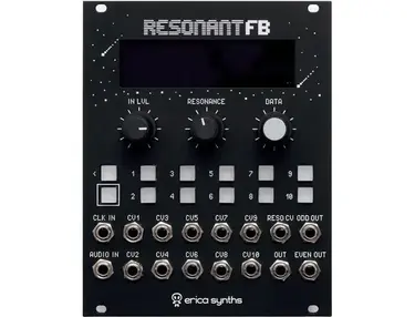 Erica Synths Graphic Resonant FB 10-band Filter Control Eurorack Module