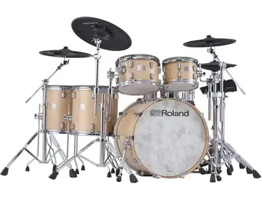 Roland VAD716 Electronic Drum Set - Gloss Natural