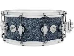 DW Design Series Snare Drum - 6 x 14 inches, Blue Granite, Limited Finish main image