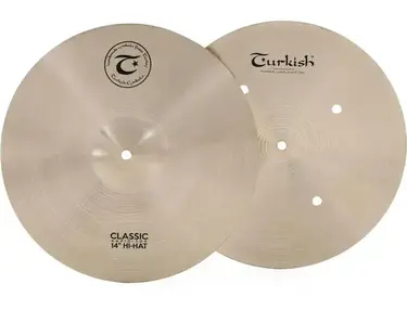Turkish Cymbals Classic Rapid Hi-hat Cymbals - 14 inches