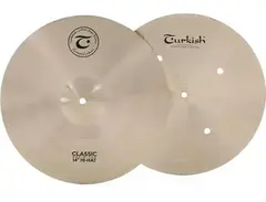 Turkish Cymbals Classic Rapid Hi-hat Cymbals - 14 inches