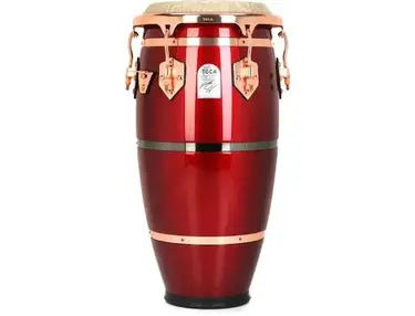 Toca Percussion Eric Velez Signature Series Quinto - 11 inch, Rojo Arándano with Rose Gold Hardware