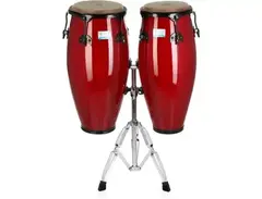 Rhythm Tech Eclipse Conga Set - 10/11 inch, Wine Red main image