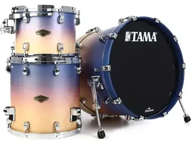Tama Starclassic Walnut/Birch 3-piece Shell Pack - Satin Purple Atmosphere Fade
