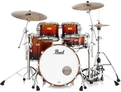 Pearl Reference One 4-piece Shell Pack - Cherry Amber Fade