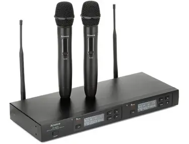 Airwave Technologies AT-5210 Dual-channel Wireless Handheld Microphone System - 470MHz-490MHz