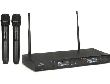Airwave Technologies AT-5210 Dual-channel Wireless Handheld Microphone System - 512MHz-542MHz