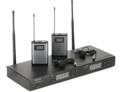 Airwave Technologies AT-5220 Dual-channel Wireless Lavalier Microphone System - 512MHz-542MHz