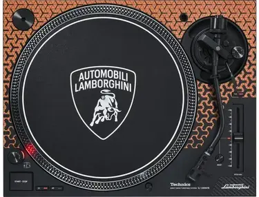 Technics x Lamborghini SL-1200M7B Special-edition Direct-drive Turntable