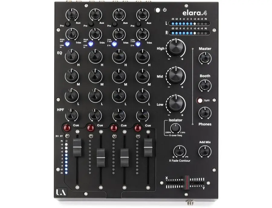 Union Audio 4-channel Compact Analog DJ Mixer