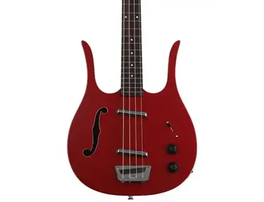 Danelectro Red Hot Longhorn Semi-hollowbody Bass Guitar