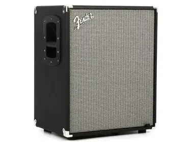 Fender Rumble 210 2x10" 700-watt Bass Cabinet - Silver Grille