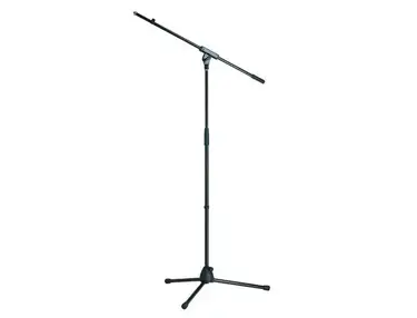 K&M Microphone Stand with Telescopic Boom Arm
