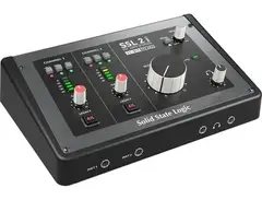Solid State Logic SSL 2 MKII 2 x 2 USB-C Audio Interface is a newer version of Solid State Logic SSL 2