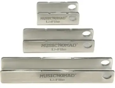 MusicNomad Fret Leveler Diamond U-File Set