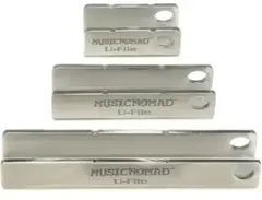 MusicNomad Fret Leveler Diamond U-File Set